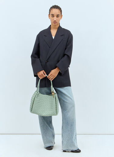 Bottega Veneta 大号 Parachute 单肩包 绿 bov0257063