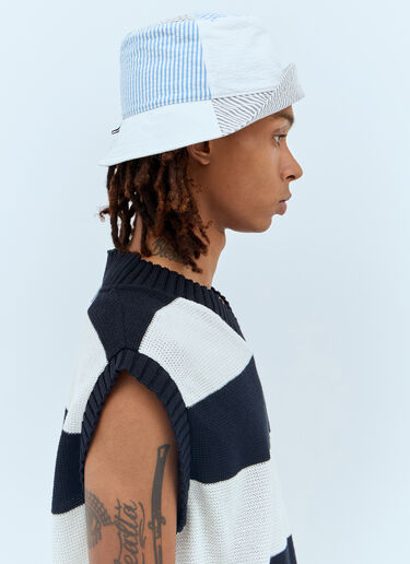 Thom Browne Quarter Bucket Hat Blue thb0156012