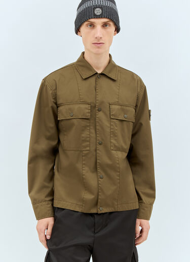 Stone Island Ghost 夹克  绿色 sto0158006