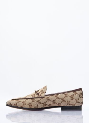 Gucci Jordaan Loafers Beige guc0257051