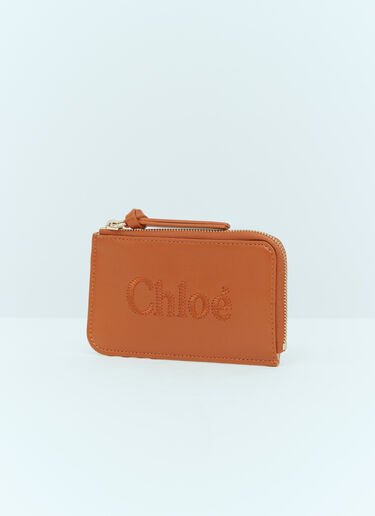 Chloé Sense Small Purse Cardholder Brown chl0255064