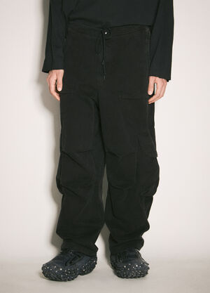 Rick Owens DRKSHDW Freight Cargo Pants Black drk0158004