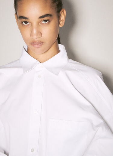 Balenciaga Asymmetric Shirt White bal0257009