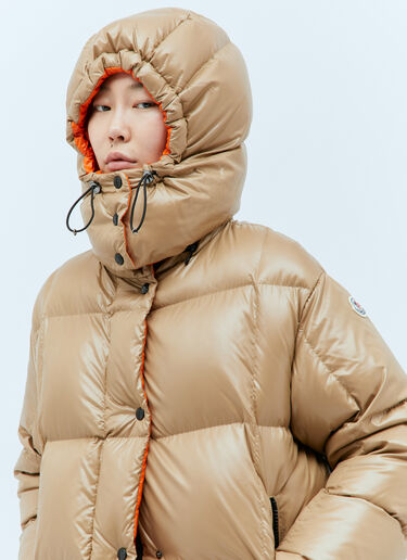 Moncler Parana Short Down Jacket Beige mon0258009