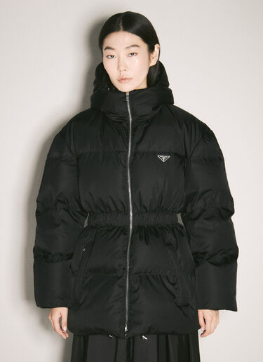 Prada Re-Nylon Down Jacket Black pra0258013