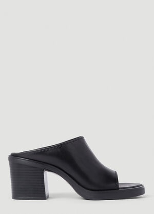 Courrèges High Heel Mules Black cou0253004