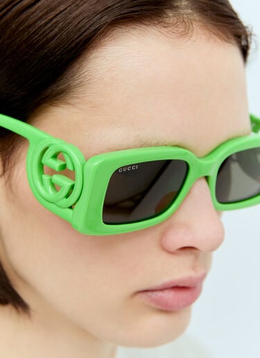 Gucci Chaise Longue 太阳镜 绿色 gus0256001