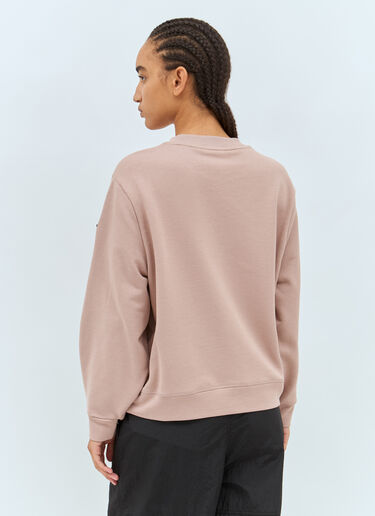 Moncler Wool Panels Sweatshirt Pink mon0257045