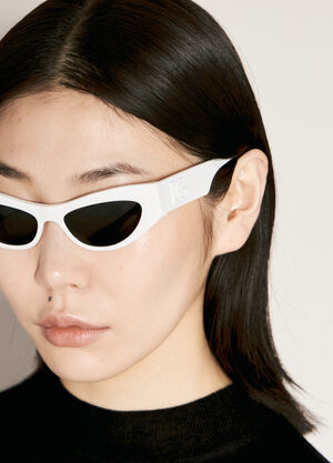 Balenciaga Cat-Eye Sunglasses Silver bcs0353004