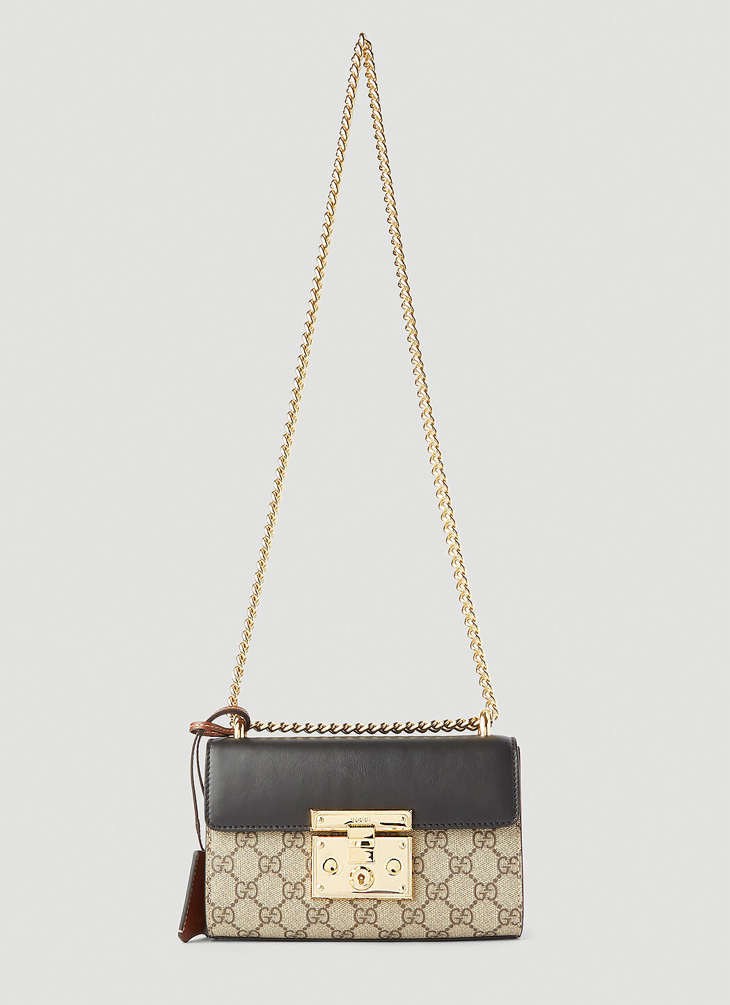 Gucci Padlock Small Shoulder Bag in Beige LN CC