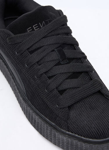 Fenty x Puma Creeper 厚底灯芯绒运动鞋 黑色 fep0358001