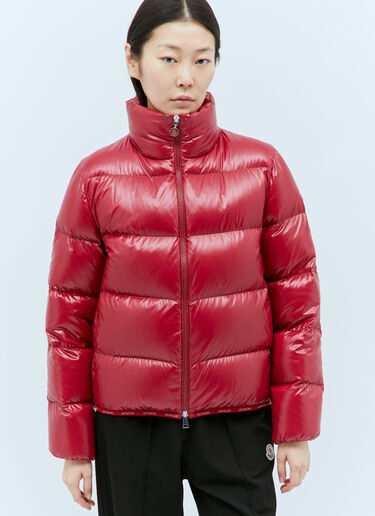 Moncler Abbadia Short Down Jacket Red mon0257011