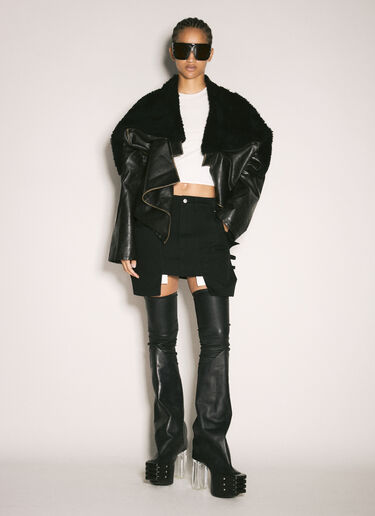 Rick Owens 스테판 미니스커트  블랙 ric0257005