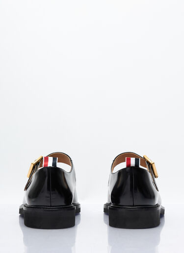 Thom Browne Buckle-Strap Shoes Black thb0157007