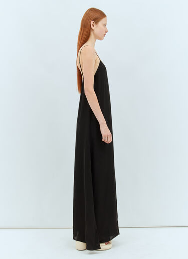 The Row Kole Maxi Dress Black row0257004