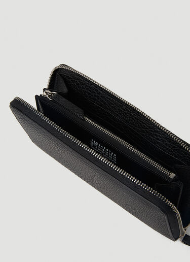 Maison Margiela Continental Wallet Black mla0151043