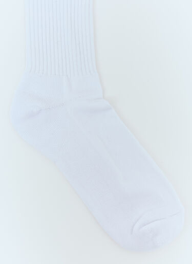 Gallery Dept. Logo Jacquard Socks White gdp0158016