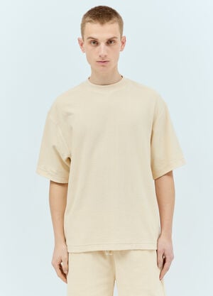 Patta Cotton Towelling T-Shirt Grey pat0156016