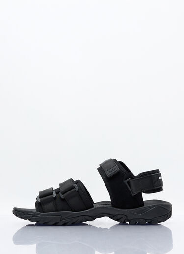 Comme des Garçons Homme Touch-Fastening Strap Sandals Black cdh0156018