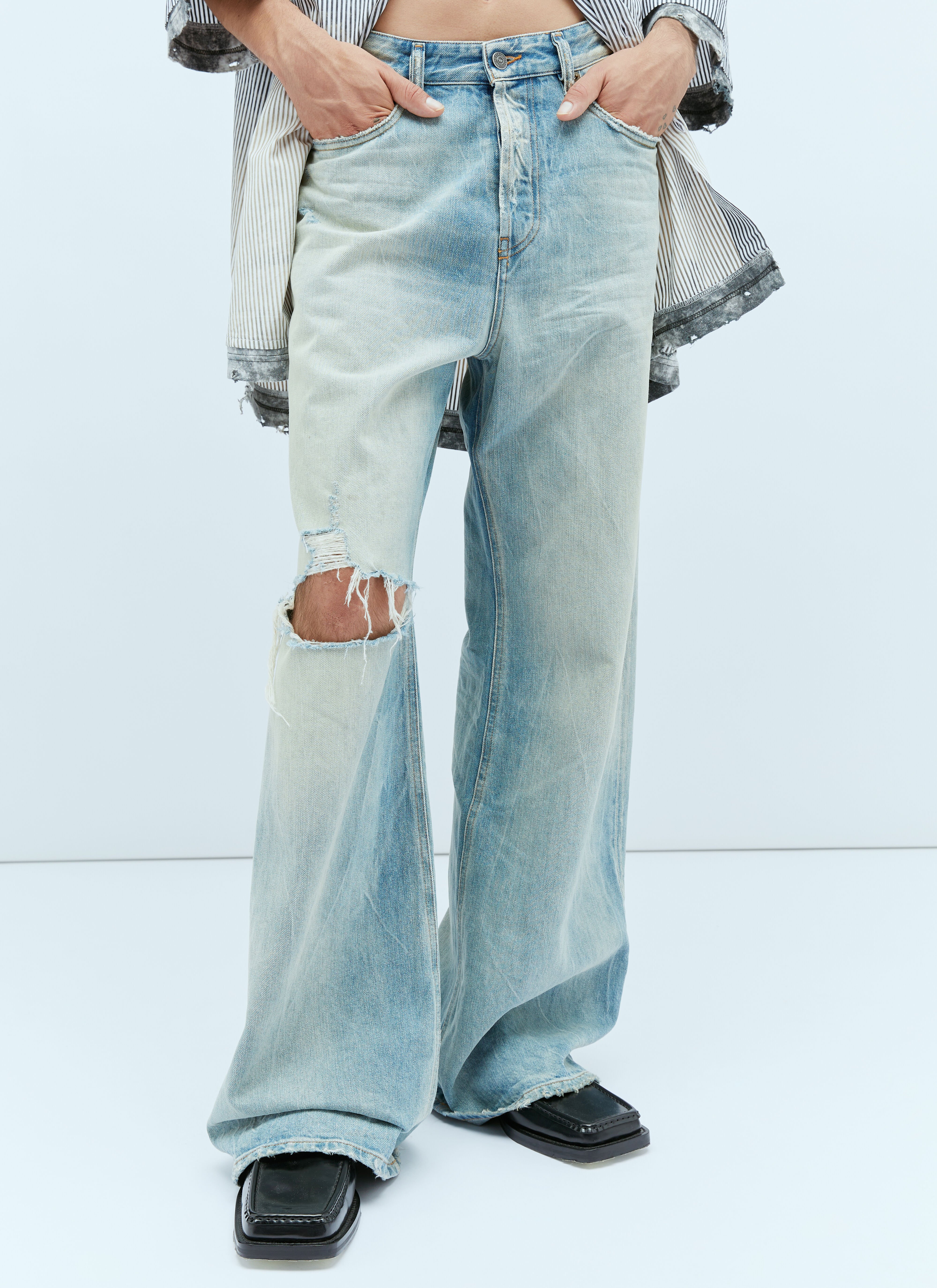 Miu Miu 1996 D-Sire 牛仔裤 蓝色 miu0355001
