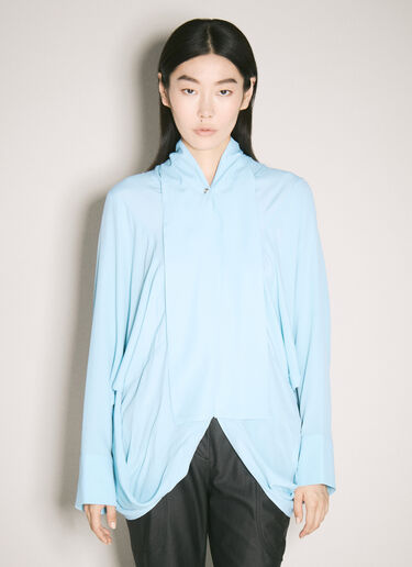 Kiko Kostadinov Coat Tail Shirt Light Blue kko0254007