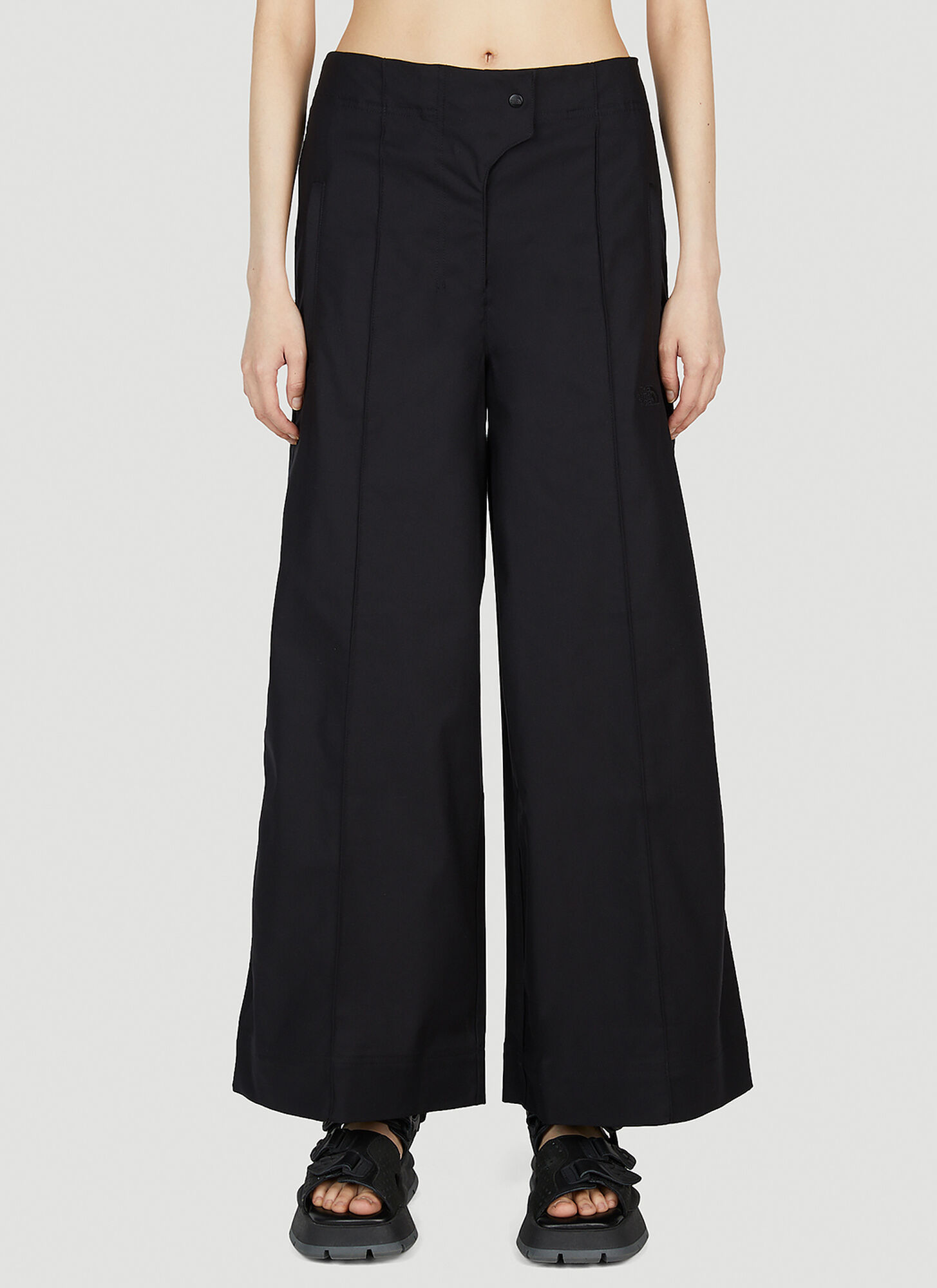 The North Face Wide Trousers In Black