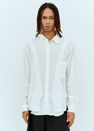 Jacquemus Panel Shirt White jac0158003