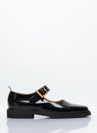 Thom Browne Buckle-Strap Shoes Black thb0157007