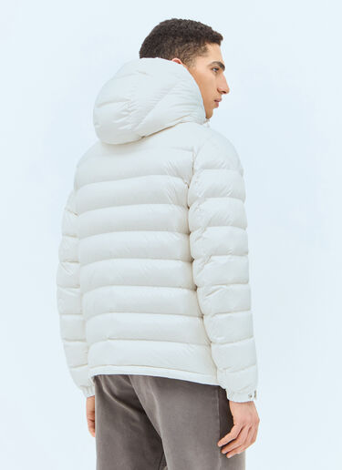 Moncler Besines Short Down Jacket White mon0157001