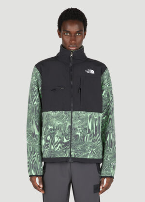 The North Face Denali Jacket with Graphic Print Purple tnf0154021