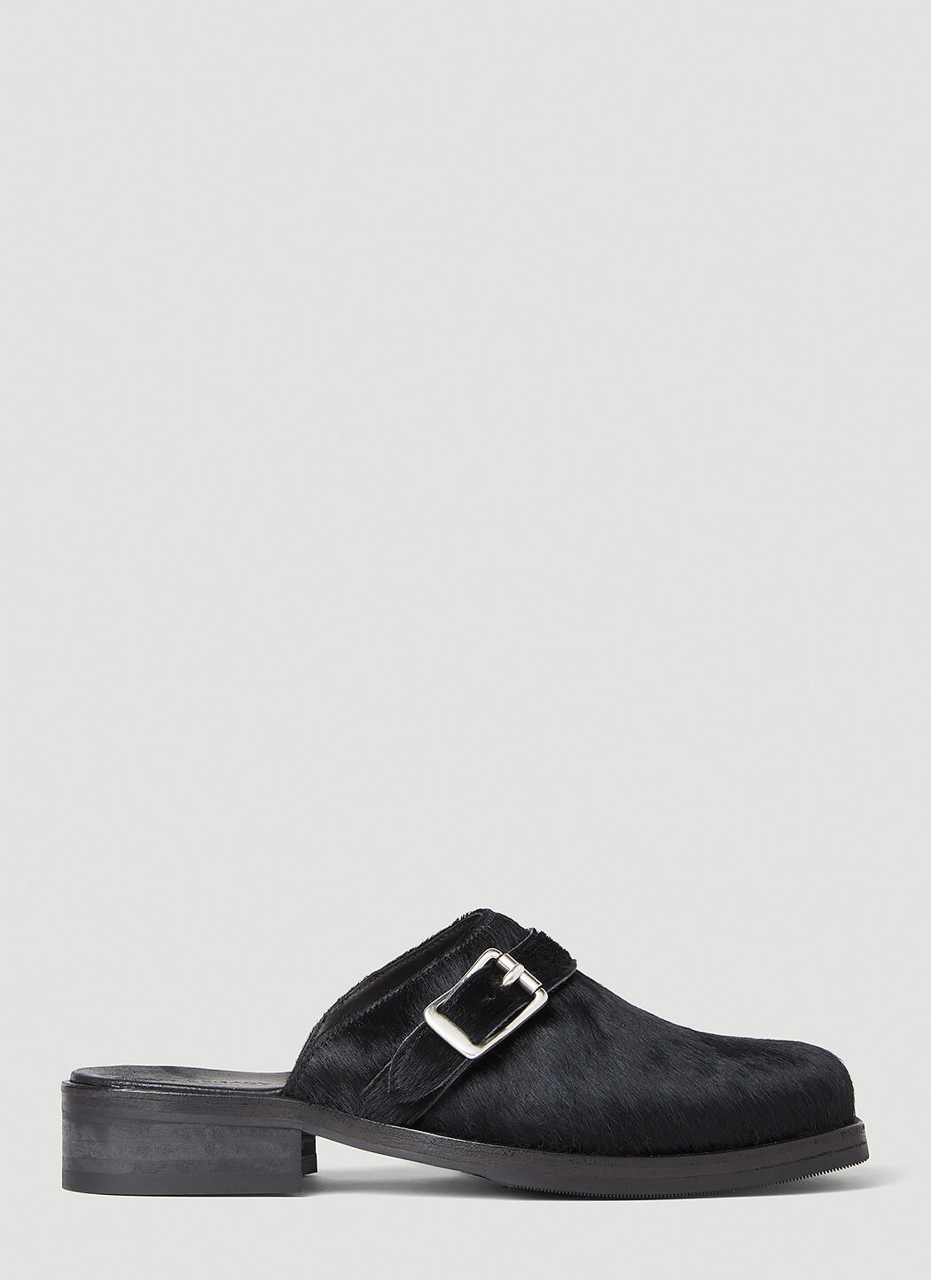 Our Legacy Camion Mules in Black | LN-CC®