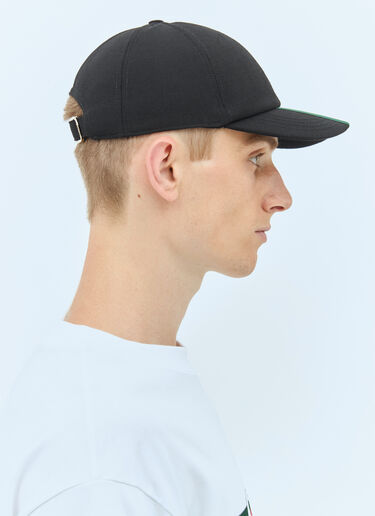 Gucci Web Baseball Cap Black guc0157064