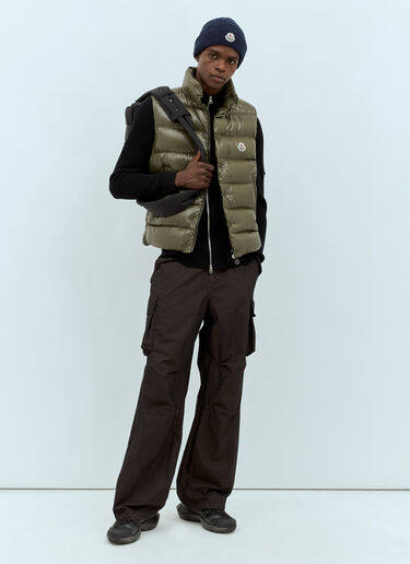 Moncler Tibb Down Vest Green mon0158001