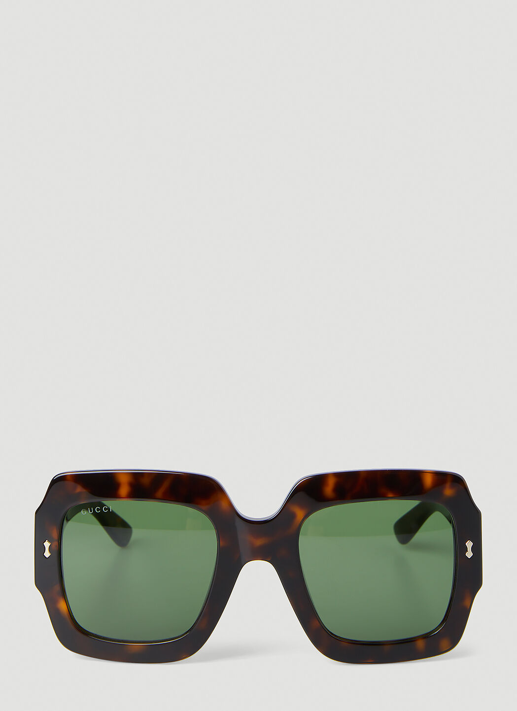 Gucci Eyewear | Square-Frame Recycled-Acetate Sunglasses | Men | Black |  MILANSTYLE.COM