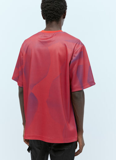 Burberry Rose Print T-Shirt Red bur0154006