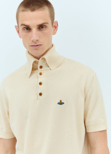 Vivienne Westwood Alex Polo Shirt Cream vvw0157004