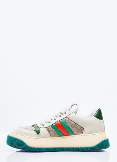 Gucci Web Screener Sneakers Beige guc0255087