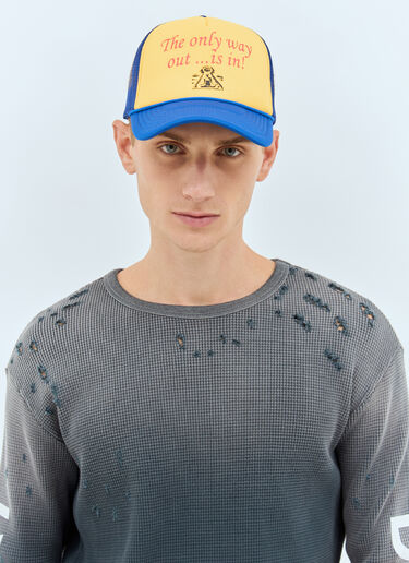 Gallery Dept. Only Way Out Baseball Cap Blue gdp0158045