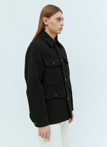 Lemaire Wool Hunting Jacket Black lem0154002