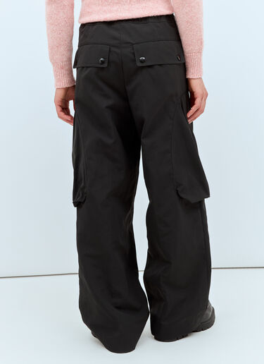 Dries Van Noten Drawstring Cargo Pants Black dvn0158010