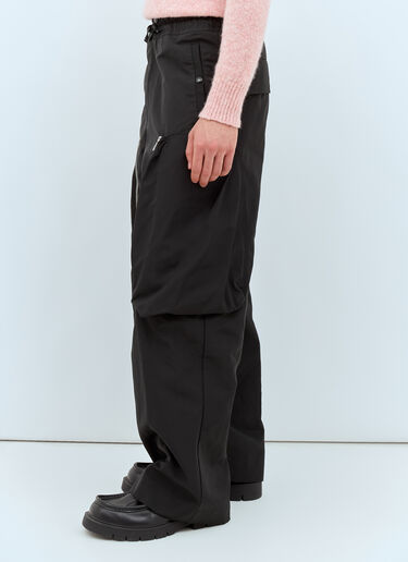 Dries Van Noten Drawstring Cargo Pants Black dvn0158010