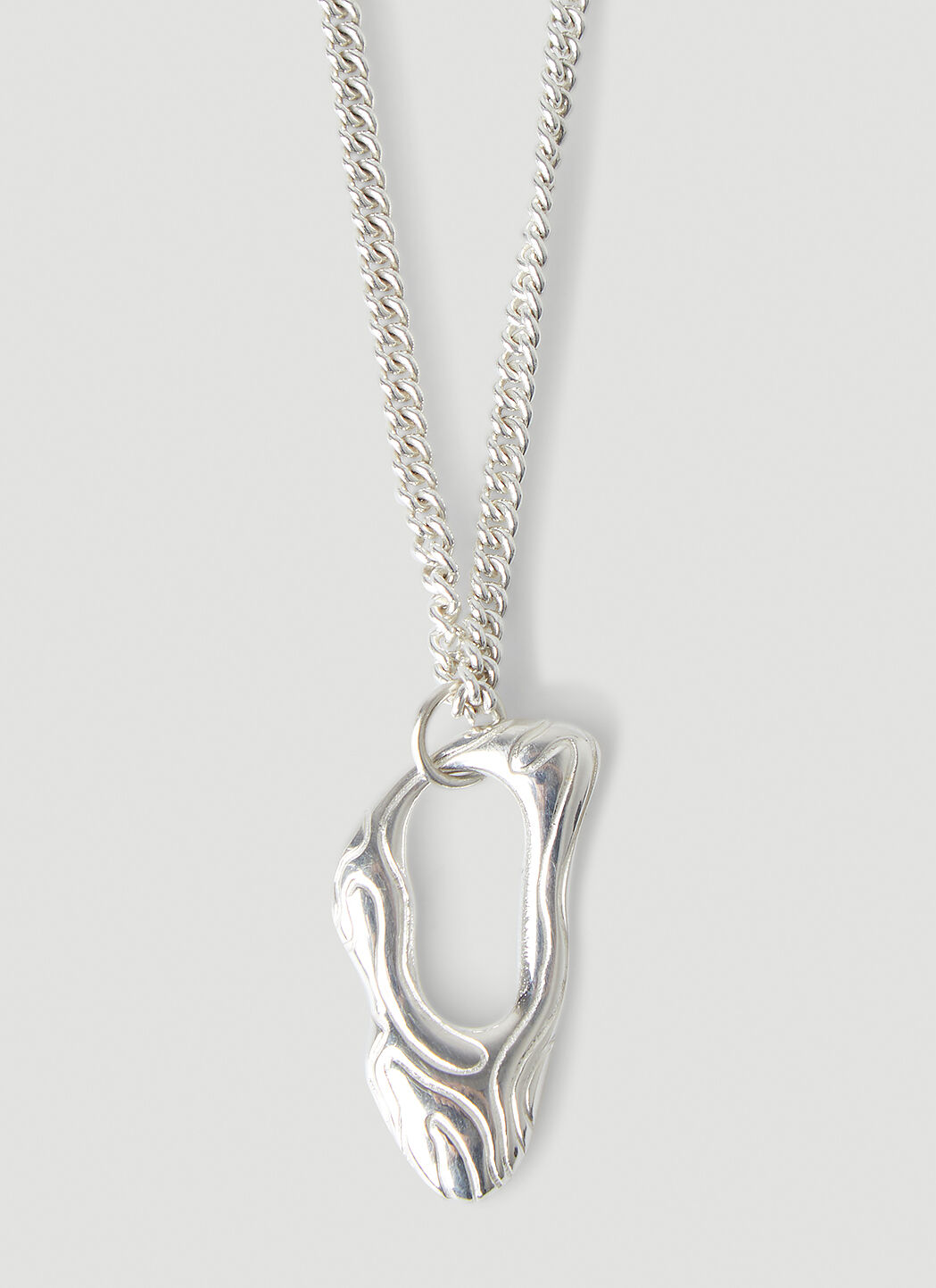 Octi Unisex Island Pendant Necklace in Silver | LN-CC®