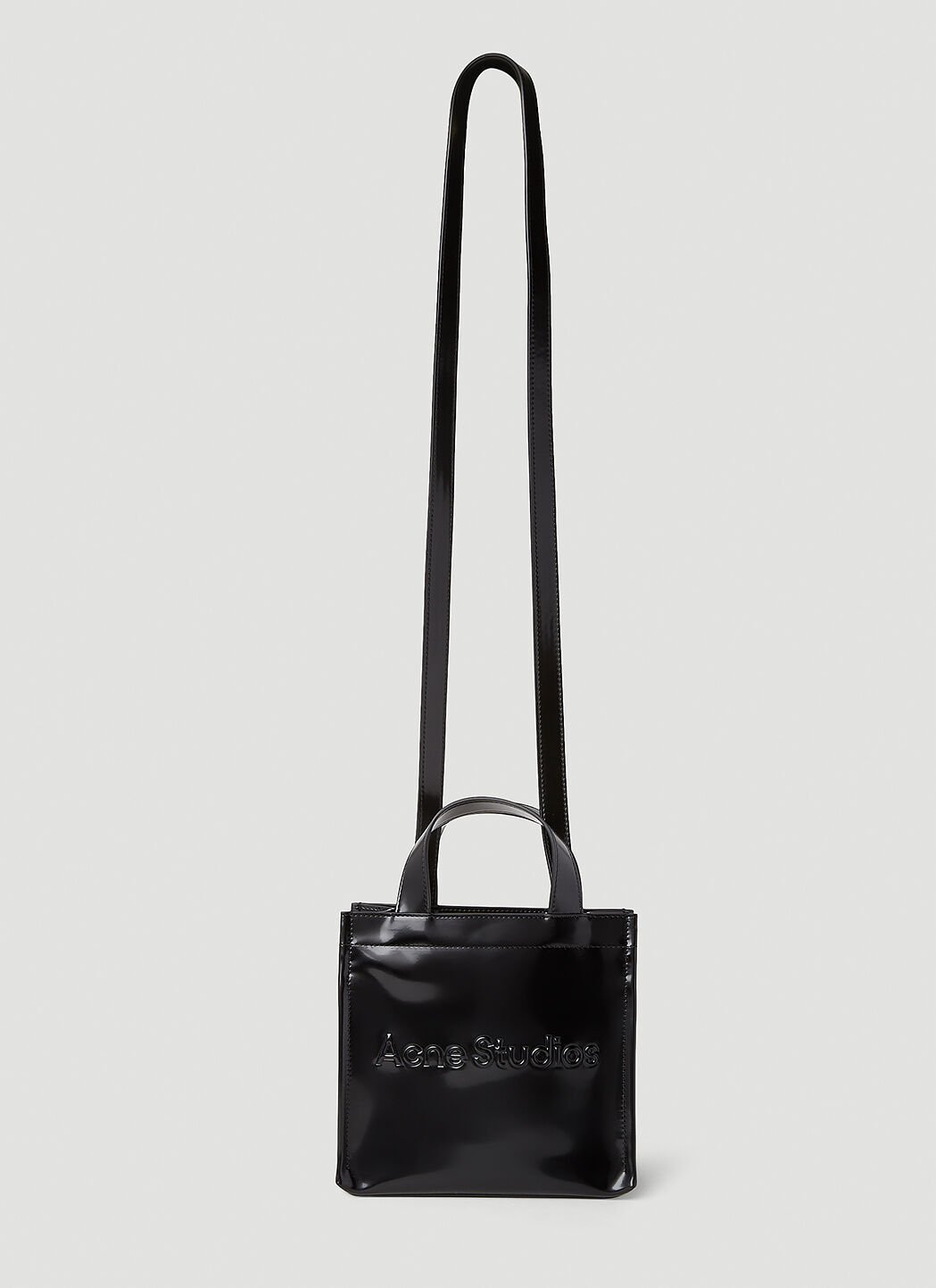 Diesel Logo Shopper Mini Tote Bag Black dsl0256025