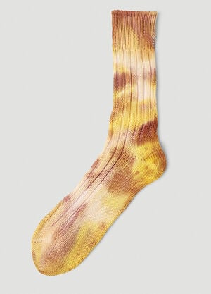 Kenzo Tie Dye Socks Black knz0154035