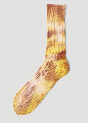 Burberry Tie Dye Socks Black bur0255034