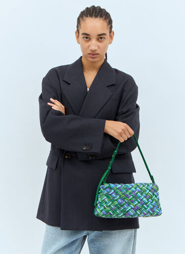 Bottega Veneta カリメロ チャチャ ショルダーバッグ グリーン bov0257058