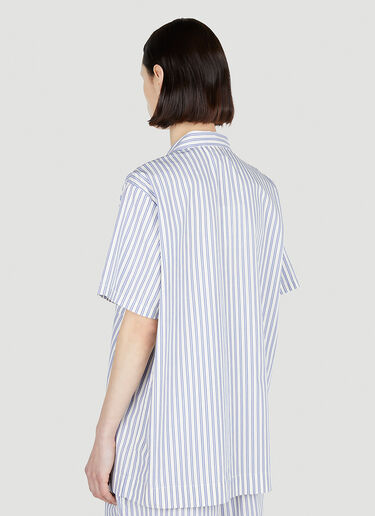 Tekla Skagen Stripes Shirt Blue tek0352001