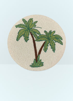 Ichendorf Milano Set Of Two Palm Tree Placemats Clear wps0691236