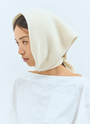 Jacquemus Le Chale Gros Grain 围巾 白色 jac0258034