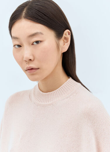 Jil Sander 캐시미어 스웨터  핑크 jil0257006